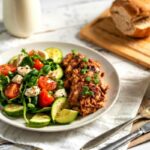 High-protein vegan meals