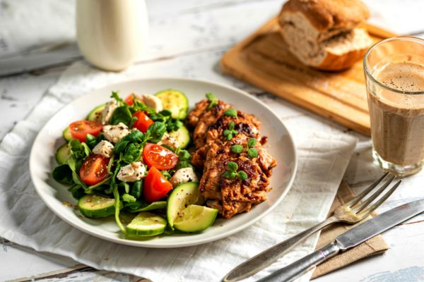 High-protein vegan meals